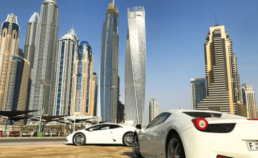 Rental cars in Dubai
