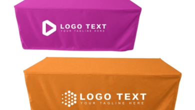 How to Use Table Covers with logo to Market Your Business