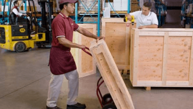 What is a crate shipping service