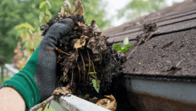 Regular gutter maintenance