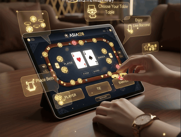 How To Enjoy Baccarat At ASIA 128 Online?